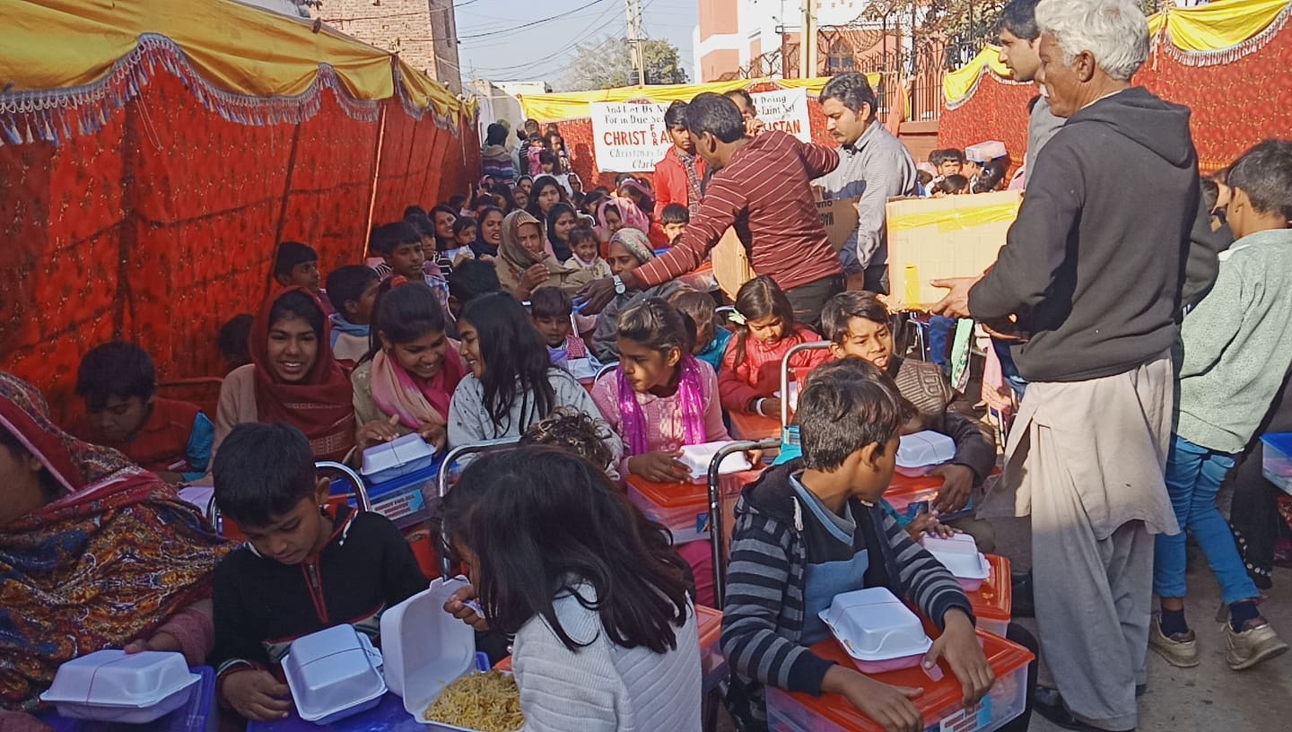 Sunday School Food Program held